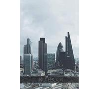 Notebook - Travel Journal - 110 pages: London, England - The city Gherkin