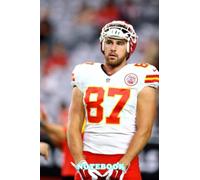 Notebook : Travis Kelce Lined Notebook| Soft Cover | 100 Pages | 6 x 9 Inches | Christmas , Thankgiving Notebook Gift Ideas #446