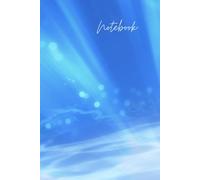 Notebook: Under the waves water notepad 120 lined pages 6x9cm