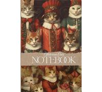 Notebook: Victorian cats |Journal, Diary |100 elegant lined pages | 6x9 Inch: Vintage Cat | Gifts for People who love cats