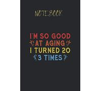 Notebook: Vintage 60 Years Old 1960 B Day Gift Funny 60Th Birthday Funny Beauty Contestant Gift Notebook for Teens Kids Students Girls & Boy Writing Notes College Ruled 120 page Lined Journal 6 x 9 in