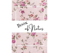 Notebook: Vintage Pink Roses Journal for Writing: Wide ruled Composition Notebook