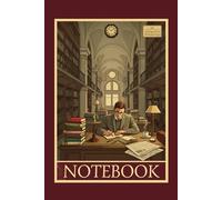 Notebook: Vintage & Retro Journal, Timeless Design - Classic Diary: Your Inspiring Daily Companion and the Perfect Gift for Friends and Family, 120 Pages, 6" x 9"