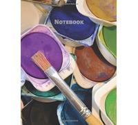 Notebook: Watercolor Cover - Plain/Unlined/Blank Journal and Composition Notebook For Girls, Boys, Kids, Elementary School, College - Large Size 8.5x11 inches 120 Pages