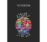 Notebook: Were Pink Just Two Lost Souls Swimming In A Fish Bowl Floyd Lovely Composition Notes Notebook for Work Marble Size College Rule Lined for ... Way to Use Method Note Taking System