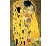 Notebook with 100 Blank Pages, 6 x 9 in, A5, Print Gustav Klimt "The Kiss", Journal, Journaling, Writing, Sketchbook, Drawing