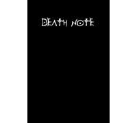 Death Note: Death Note Notebook with rules, 6" x 9" Perfect for taking Notes and Doodling