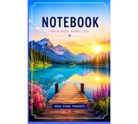 Notebook write more worry less: Ideas Plans Thoughts