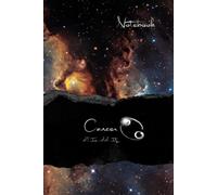 Notebook Zodiac Spirit, Cancer, Galaxy Design: blank notebook, 160 pages, Zodiac Sign Cancer