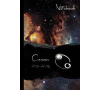 Notebook Zodiac Spirit, Cancer, Galaxy Design: lined notebook, 160 pages, Zodiac Sign Cancer