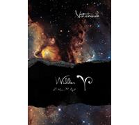 Notebook Zodiac Spirit, Widder, Galaxy Design: Notizbuch, blanko, 160 Seiten, Sternzeichen Widder