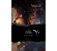 Notebook Zodiac Spirit, Widder, Galaxy Design: Notizbuch, kariert, 320 Seiten, Sternzeichen Widder
