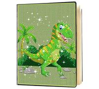 Notebooks Diamond Painting,A5 Diamond Painting Book,Diamond Painting and Animal Pattern Notebooks,5D DIY Diamond Painting Set, Children's Toys and Birthday Gift for Kids 6-12 Years