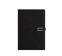 Notebooks Diary Journal,Notepad with Magnetic Buckle,Journal with Pen Loop Paper(Black,5.98 * 8.34 in)