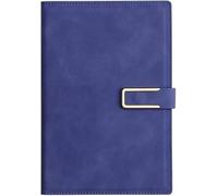 Notebooks Diary Journal,Notepad with Magnetic Buckle,Journal with Pen Loop Paper(Blue,5.98 * 8.34 in)