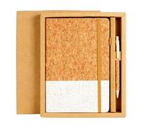 Notebooks for writing and writing with pen and elastic band, cover in