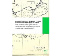 Notebooks & Journals, Germany (Bon Voyage! Travel Journal), Pocket, Plain: Soft Cover (4 x 6)(Classic Notebook, Journal, Sketchbook, Diary, Composition Notebook)