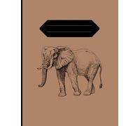 Noteboook: Notebook with elephants on the cover