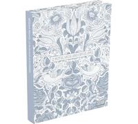 Notecard Wallet - Set of 12 Blank Notecards with Envelopes (126 x 176mm) - Greeting Cards in Wallet for Thank You Notes & Messages (William Morris Willow & Rose)