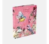 Notecard Wallet - Set of 12 Blank Notecards with Envelopes (126 x 176mm) - Greeting Cards in Wallet for Thank You Notes & Messages (Symphony B)