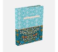Notecard Wallet - Set of 12 Blank Notecards with Envelopes (126 x 176mm) - Greeting Cards in Wallet for Thank You Notes & Messages (William Morris Blackthorn B)