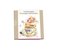 Notecard Wallets (10 Cards) - Teacups & Herbs