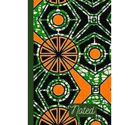 Noted: African Print Covered Notebooks with African sayings and Proverbs