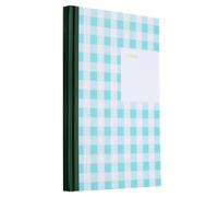 Noted by Post-it Green Checked B5 Ruled Notebook 128 Pages