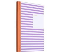 Noted by Post-it Purple Stripe B5 Ruled Notebook 128 Pages