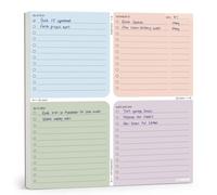 Noted To Do List Planner Pad - Eisenhower Priority Matrix Desk Notepad