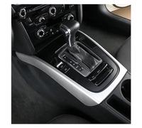 NOTEDI Car Interior Center Console Cover Carbon Trims Frame Compatible with Audi Q5 8R 2009-2017, ABS Carbon Fiber Look Center Console Gear Shift Panel Cover,C