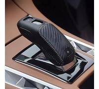 NOTEDI Leather Car Gear Shift Knob Head Cover for Peugeot 3008 5008 508L 2017-2020 Protective Case Interior Decoration Accessories