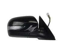 NOTEDI Outside Rearview Mirror for Subaru Forester 2011 2012 Complete Wing Mirrors Heated Turn Signal Electric Folding Outside Rear View Mirror,Right-Nero