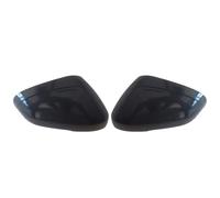 NoteDi Wing Mirror Cover Caps Frame Door Mirror Cover Caps Housing for Volvo S60 V60 V40 S80 2011-2019, Rearview Mirror Housing Accessories,Glossy black