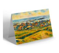 NOTELET - A General View of Rhosneigr - Vintage Art Style