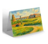 NOTELET - A General View of the Mundesley Holiday Camp - Vintage Art Style