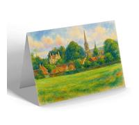 NOTELET - A General View, Ticknall - Vintage Art Style