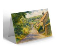 NOTELET - A Glimpse of Anne Port - Vintage Art Style