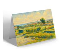 NOTELET - A Tennis Court, Devon Coast Country Club - Vintage Art Style