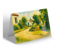 NOTELET - A View from Lounge, St Mary's Camp, Brixham - Vintage Art Style