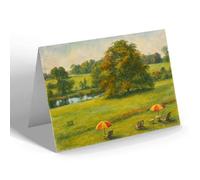 NOTELET - A View from the Hall, Gunton on Sea - Vintage Art Style