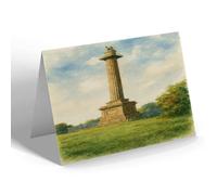 NOTELET - Alnwick. The Column - Vintage Art Style