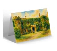 NOTELET - Ancient Gate House, 6 Cathedral Green, Wells - Vintage Art Style