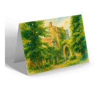 NOTELET - Ancient Gate House, Cathedral Green, Wells a - Vintage Art Style