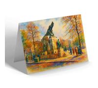 NOTELET - Artillery Memorial, Hyde Park Corner (a) - Vintage Art Style