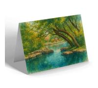 NOTELET - Ashton Gardens, St Annes-on-the-Sea (a) - Vintage Art Style