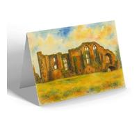 NOTELET - Banqueting Hall Inner Court Kenilworth - Vintage Art Style