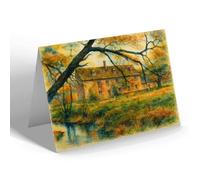 NOTELET - Barrington Mill, Great Barrington (b) - Vintage Art Style