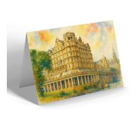 NOTELET - Bath. Empire Hotel - Vintage Art Style