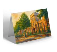NOTELET - Bedford. Boys' Modern School - Vintage Art Style